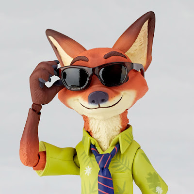 Nick Wilde tratto da Zootropolis per la linea Movie Revo della Kaiyodo