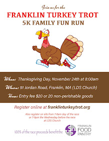 Franklin Turkey Trot Helps Feed Those in Need - Nov 24
