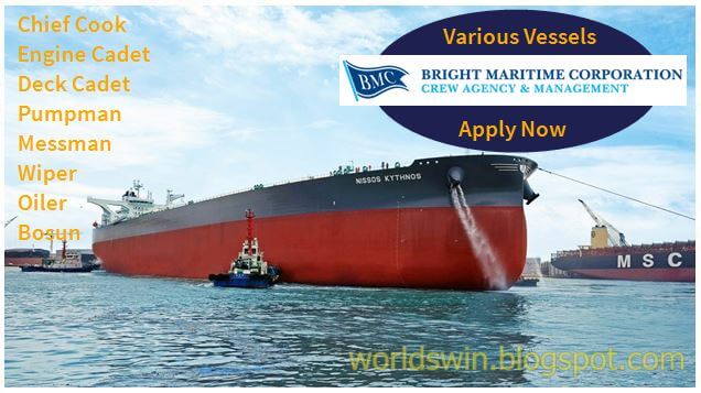 jobs at Bright Maritime