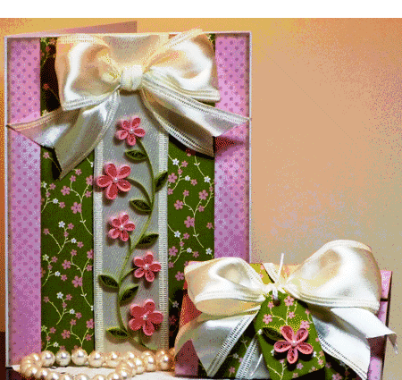 Paper quilling gift item