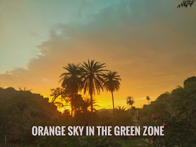 orange sky in the green zone