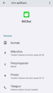2. Cara Telepon di MiChat dan Mengatasi Fitur Telepon yang Hilang