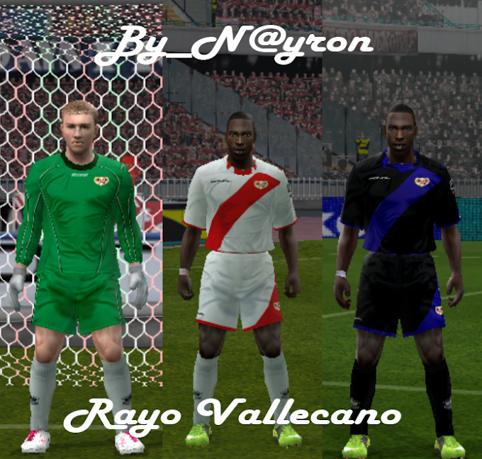 Uniforme Rayo Vallecano novo 2011-2012