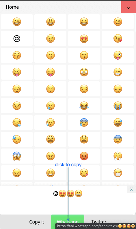 How to Share Smiley Emojis On Whatsapp?