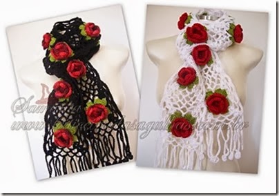 echarpe-blanche-avec-fleurs