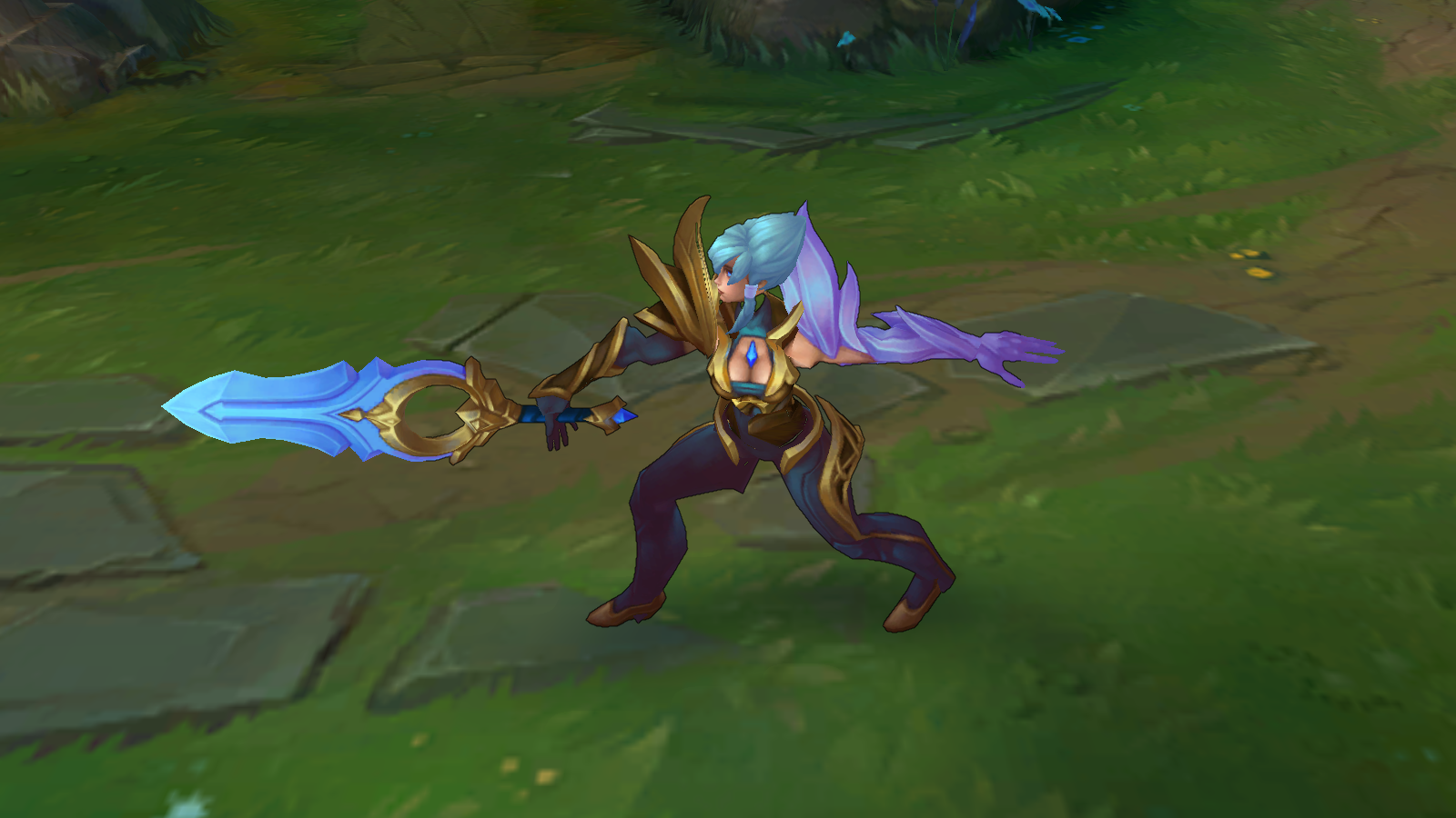 Mod Skin Riven Divine Sword
