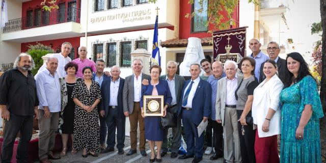 Αποκαλυπτήρια προτομής του τελευταίου Μητροπολίτη Τραπεζούντος Χρυσάνθου στην Πιερία