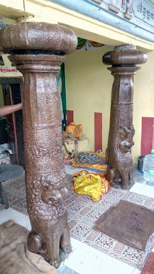 pallava's simma pillar