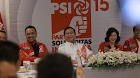 Prabowo Kunjungi PSI, Grace Natalie: Tanda Dukungan Jokowi Semakin Terlihat