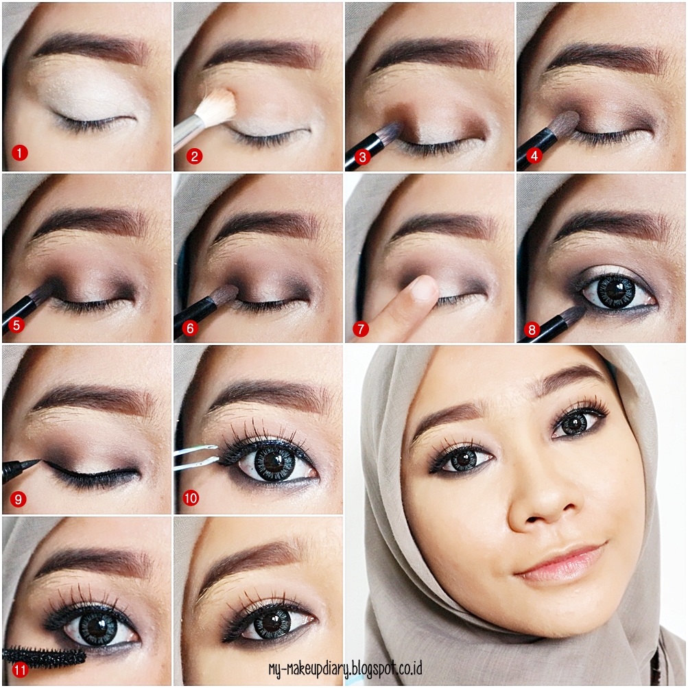 Tutorial Makeup Eyeshadow Wardah Rademakeup