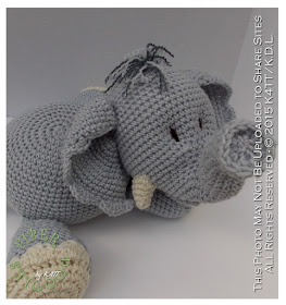 PP009 - Pillow Pal Elephant 2