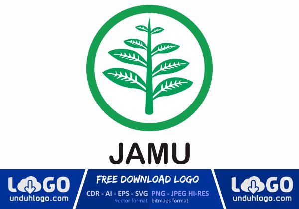 Logo Jamu Download Vector CDR AI PNG 