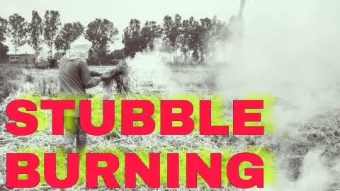 Stubble Burning UPSC
