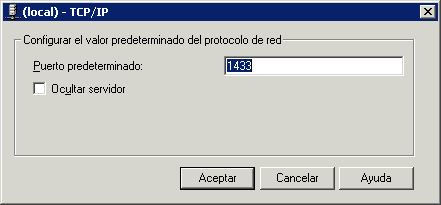 Configuracion de protocolos de red