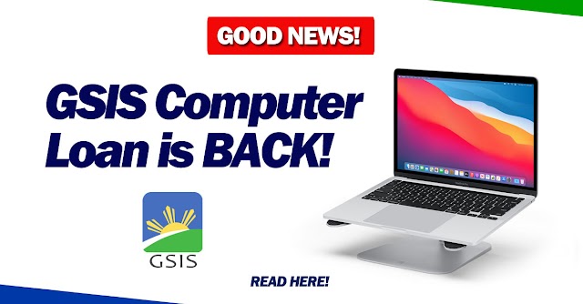 GSIS Computer Loan is BACK!