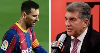 Presidential candidate Joan Laporta: 'I've indications Leo Messi wants to stay at Barca'