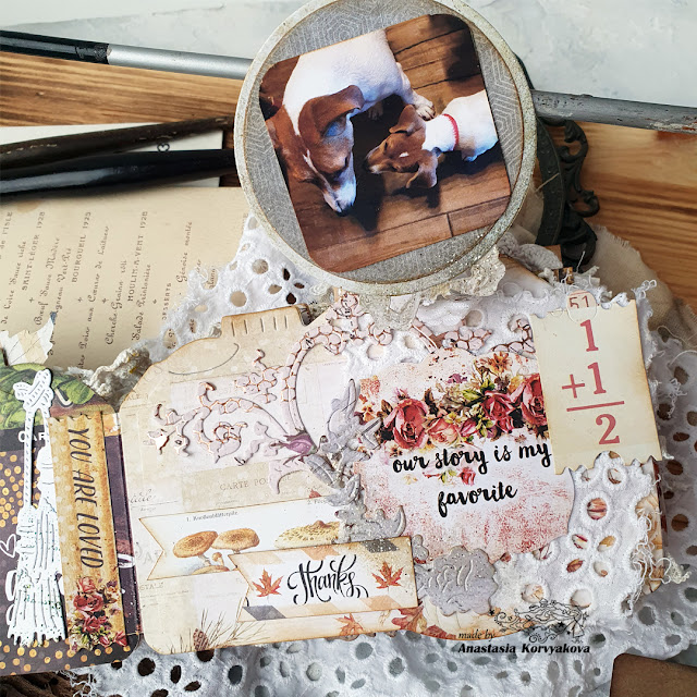 #mixedmedia #album #scrapbooking #ножиmimicut