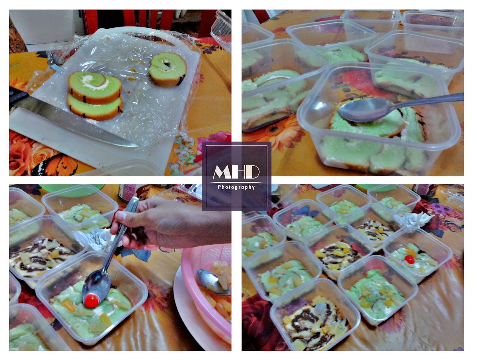 PUJAH HAERIM ♥ !: Puding Triffle - Projek Cik Pujah & Cik 