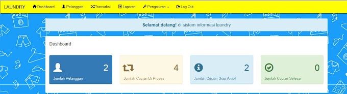 Sistem Informasi Manajemen Laundry Berbasis Web