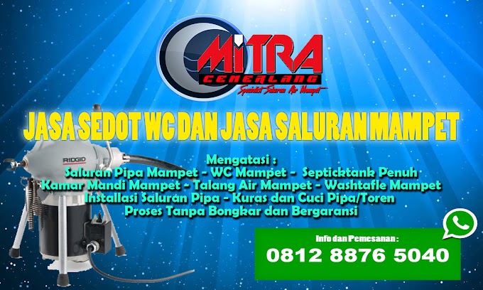 Sedot WC dan Jasa Saluran Mampet Tanah Sareal Bogor Mitra Cemerlang Hp. 0812 88765040