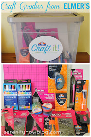 Elmer's Craft It! Box (Giveaway Coming Soon) from Serenity Now blog