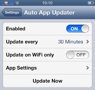 Cara membuat aplikasi iPhone iPad iPod Touch update secara otomatis