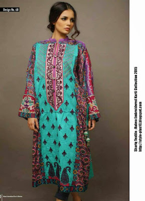 6-b-rabea-embroidered-kurti-2015-shariq-textile