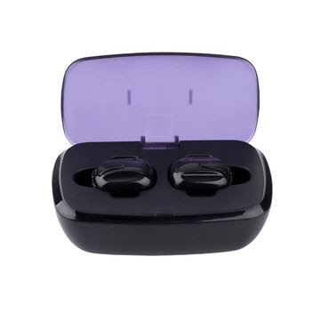 [Truly Wireless] K8 Business Bluetooth Earphone Binaural Invisible Sports Headset With Charging Box 
