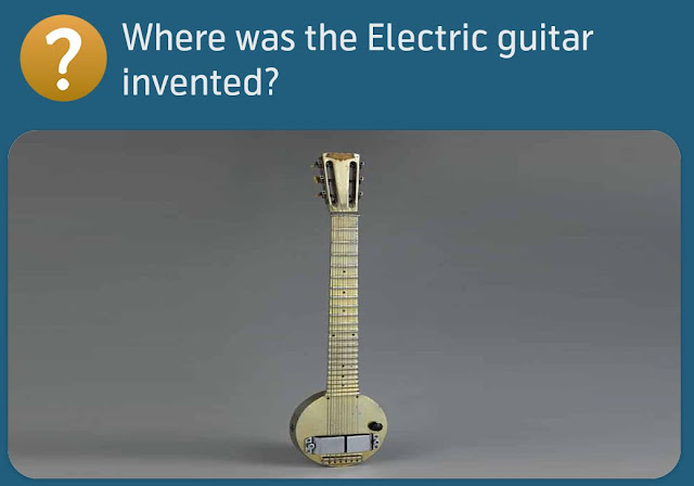 Where was the Electric guitar invented?