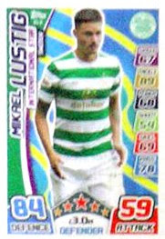 Topps Match Attax SPFL 2017-2018 Celtic Set