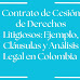 ➡️Contrato de Cesión de Derechos Litigiosos: 🔴Ejemplo, Cláusulas y Análisis Legal en Colombia (2024) 🤝