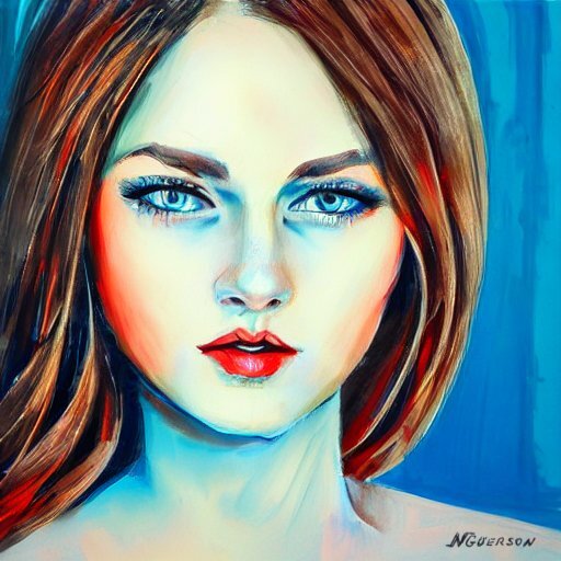 ART GALLERY - Art Drawing of a Beautiful Lady Wallpaper HD