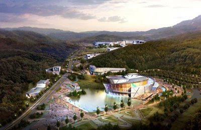 The Taekwondo Park World Headquarters in Muju, Korea