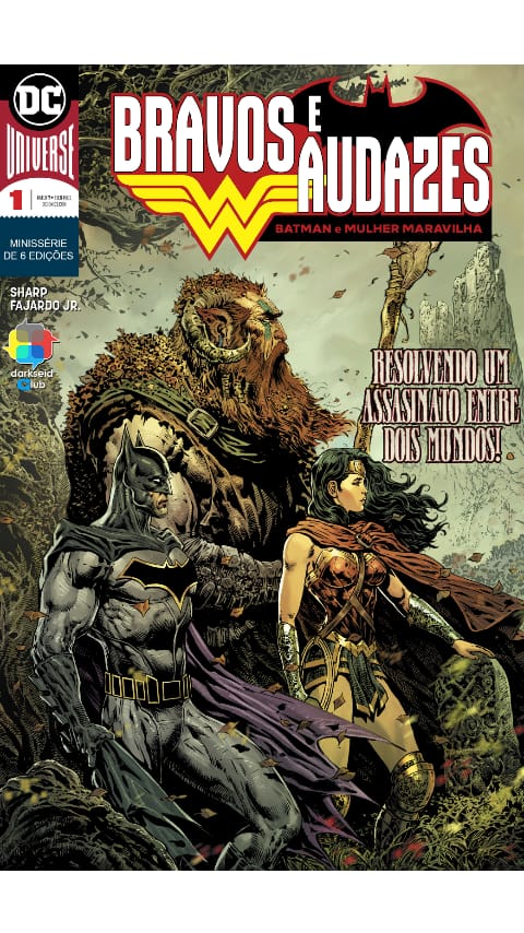 Mulher Maravilha e Batman- Bravos e Audazes (2018) CBR.