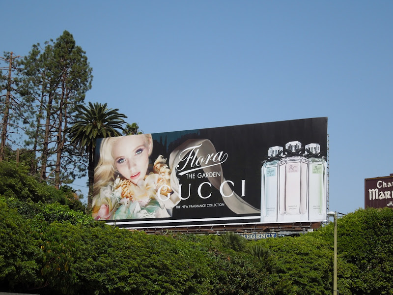 Flora Garden Gucci billboard