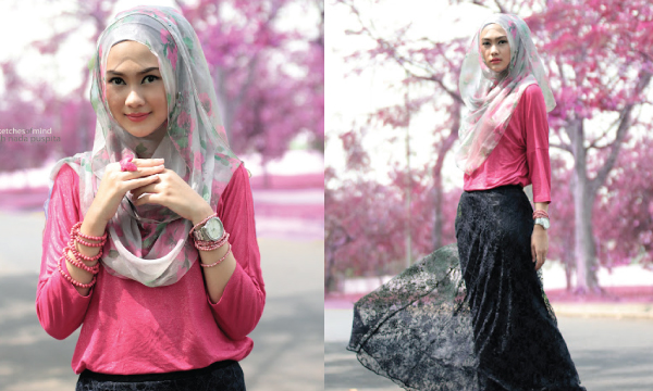 Hijab Style: Indah Nada Puspita