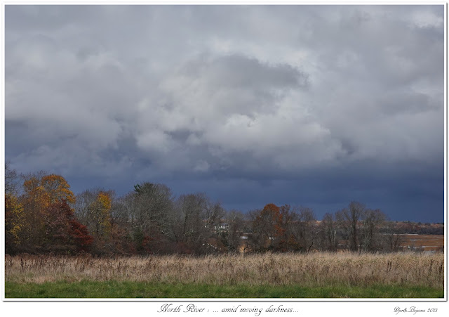 North River: ... amid moving darkness...