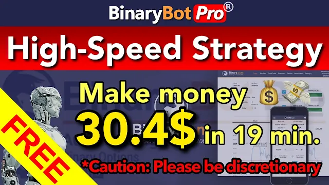 High-Speed Strategy | Binary Bot Pro