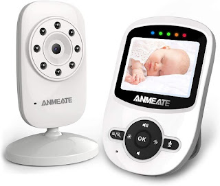 Video-Baby-Monitor-with-Digital-Camera-ANMEATE-Digital-2.4Ghz-Wireless-Video-Monitor-with-Temperature-Monitor-960ft-Transmission-Range-2-Way-Talk-Night