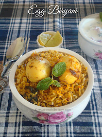 Egg Dum biryani