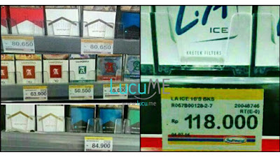 12 Editan Foto Harga Rokok Naik Sangat Ekstrim di Minimarket Ini Bikin Para Perokok Deg-degan