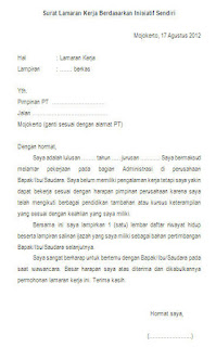 surat lamaran kerja berdasarkan iklan, contoh surat lamaran kerja tanpa posisi, contoh surat lamaran kerja atas inisiatif sendiri di bank, contoh surat lamaran kerja berdasarkan keinginan sendiri, surat lamaran kerja inisiatif sendiri yang benar, contoh surat lamaran kerja buatan sendiri, contoh surat lamaran kerja berdasarkan informasi dari teman, pengertian surat lamaran pekerjaan berdasarkan iklan