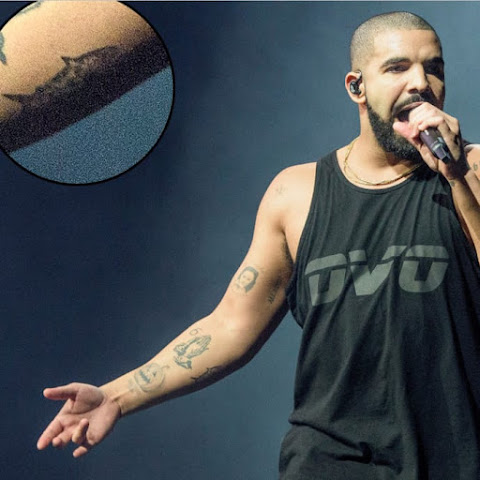 Rihanna Gets Tattoo Official With Drake
