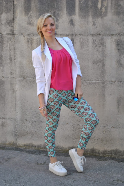 outfit blazer bianco come abbinare il blazer abbinamenti blazer how to wear white blazer how to combine white blazer outfit sporty chic outfit outfit maggio 2016 may outfit spring casual outfit mariafelicia magno fashion blogger color block by felym fashion blogger italiane fashion blog italiani fashion blogger milano blogger italiane blogger italiane di moda blog di moda italiani ragazze bionde blonde hair blondie blonde girl fashion bloggers italy italian fashion bloggers influencer italiane italian influencer