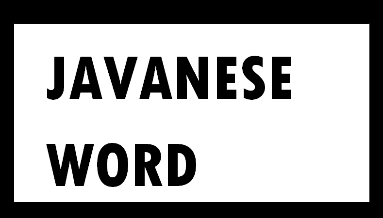 Kata Kata Sulit Dalam Bahasa Jawa Difficult Words in Kata Kata Sulit Dalam Bahasa Jawa Difficult Words in