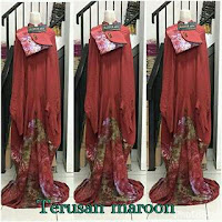 Mukena Terusan Smoke (Abaya Bali) Online Jual Mukena Terusan Terbaru