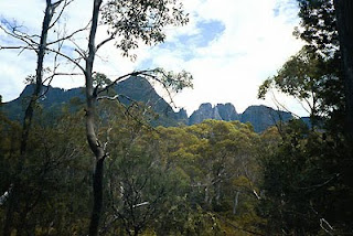 The Acropolis and Mt Geryon from the other side, Windy Ridge Hut.