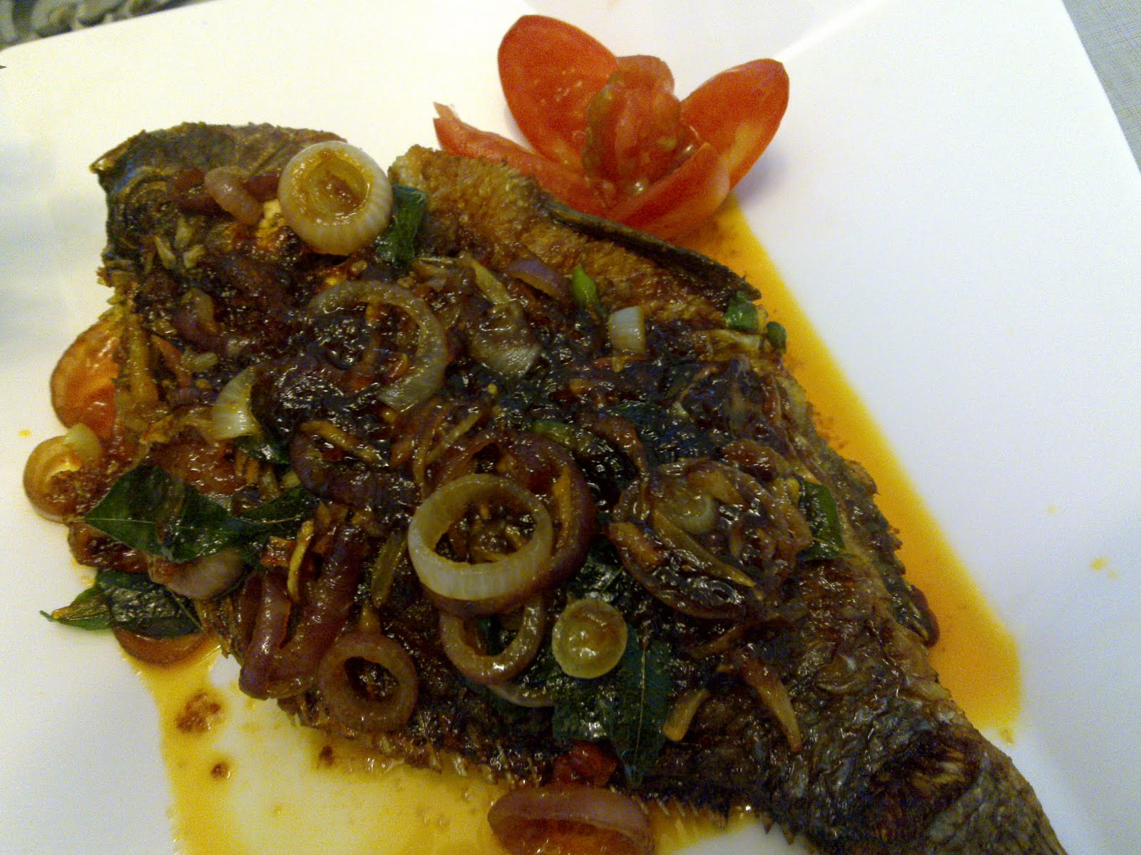 Talapia Goreng Bersos