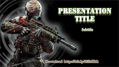 modern warfare military powerpoint template