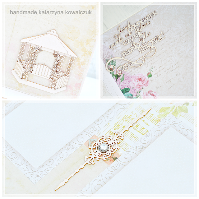 Album Ślubny scrapbooking